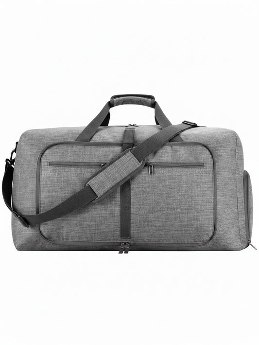 Sac de voyage MoveLite TITAN gris en tissu durable avec bandoulière réglable et multiples poches zippées