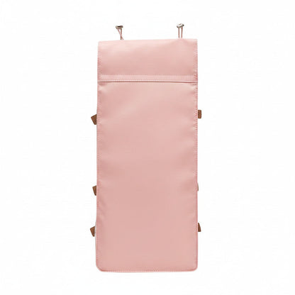 Trousse de voyage  rose pour maquillage et accessoires avec poignée de transport pratique